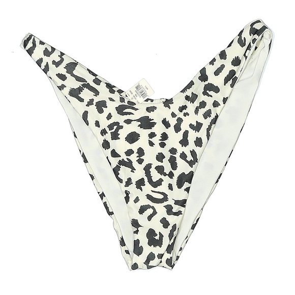 aerie Swim Nwt Aerie Leopard Animal Print Cheekier Swimsuit Bikini